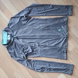 FOAL Womens Long Sleeved Zipup Shirt sz M